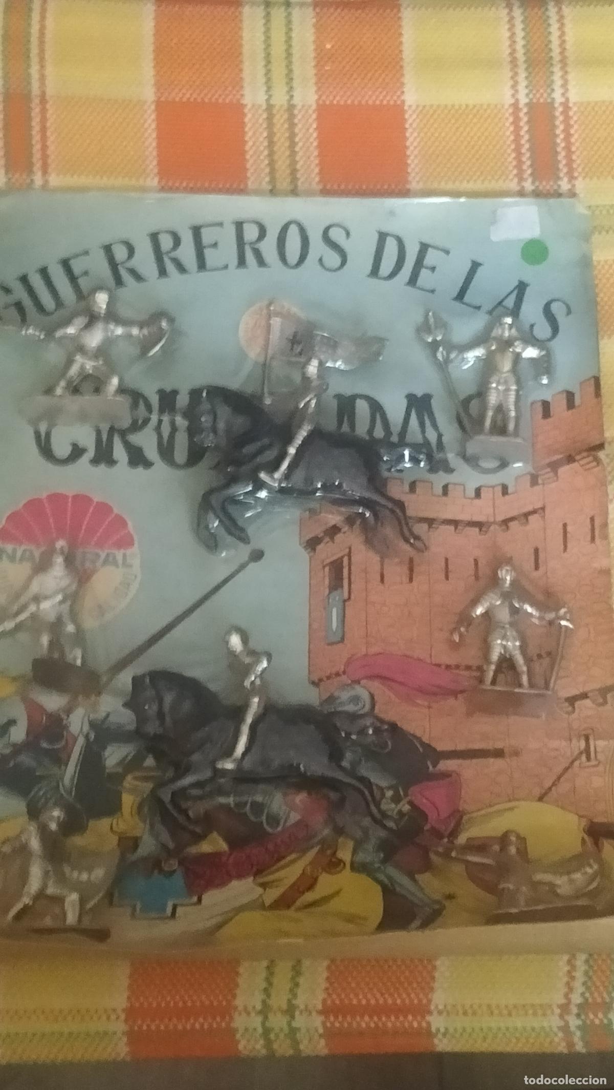 Juguetes antiguos: ANTIGUO BLISTER DE NACORAL GUERREROS DE LAS CRUZADAS