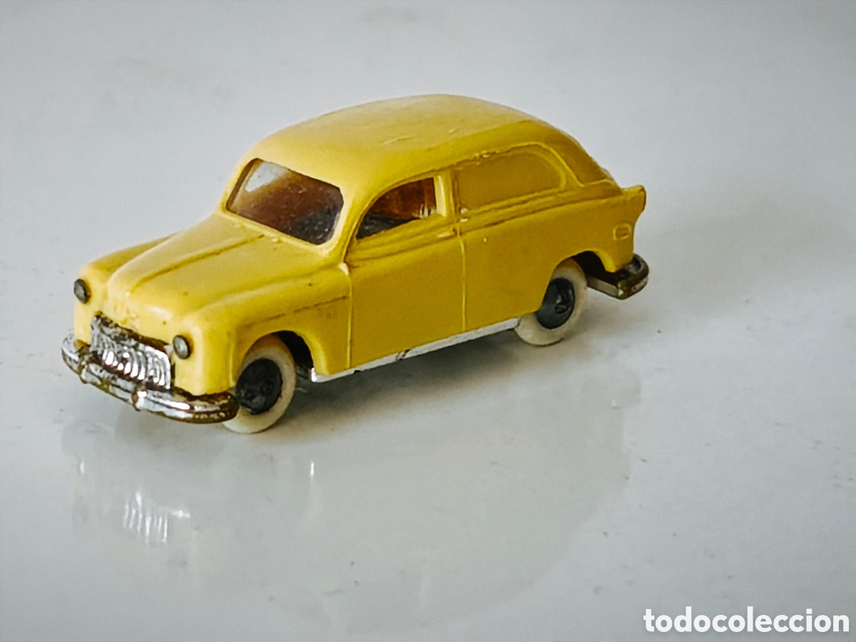 Juguetes antiguos: Seat 1400 furgoneta de Anguplas minicars