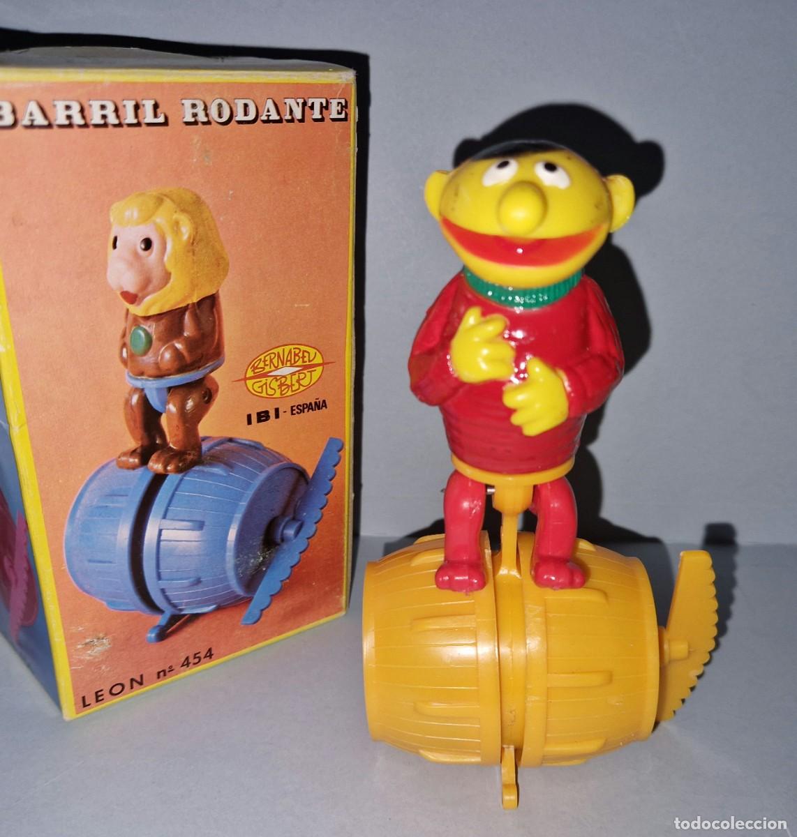 Juguetes antiguos: Epi, Barril rodante Bernabeu- Gisbert, A&ntilde;os 70