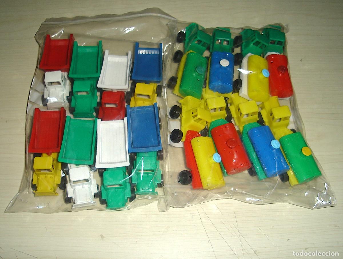 Juguetes antiguos: Lote camion plastico de Kiosko a&ntilde;os 70 y 80