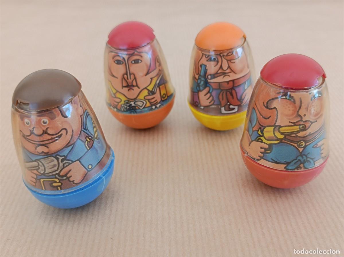 Juguetes antiguos: LOTE DE FIGURAS WEEBLES FABRICANTE BREKAR