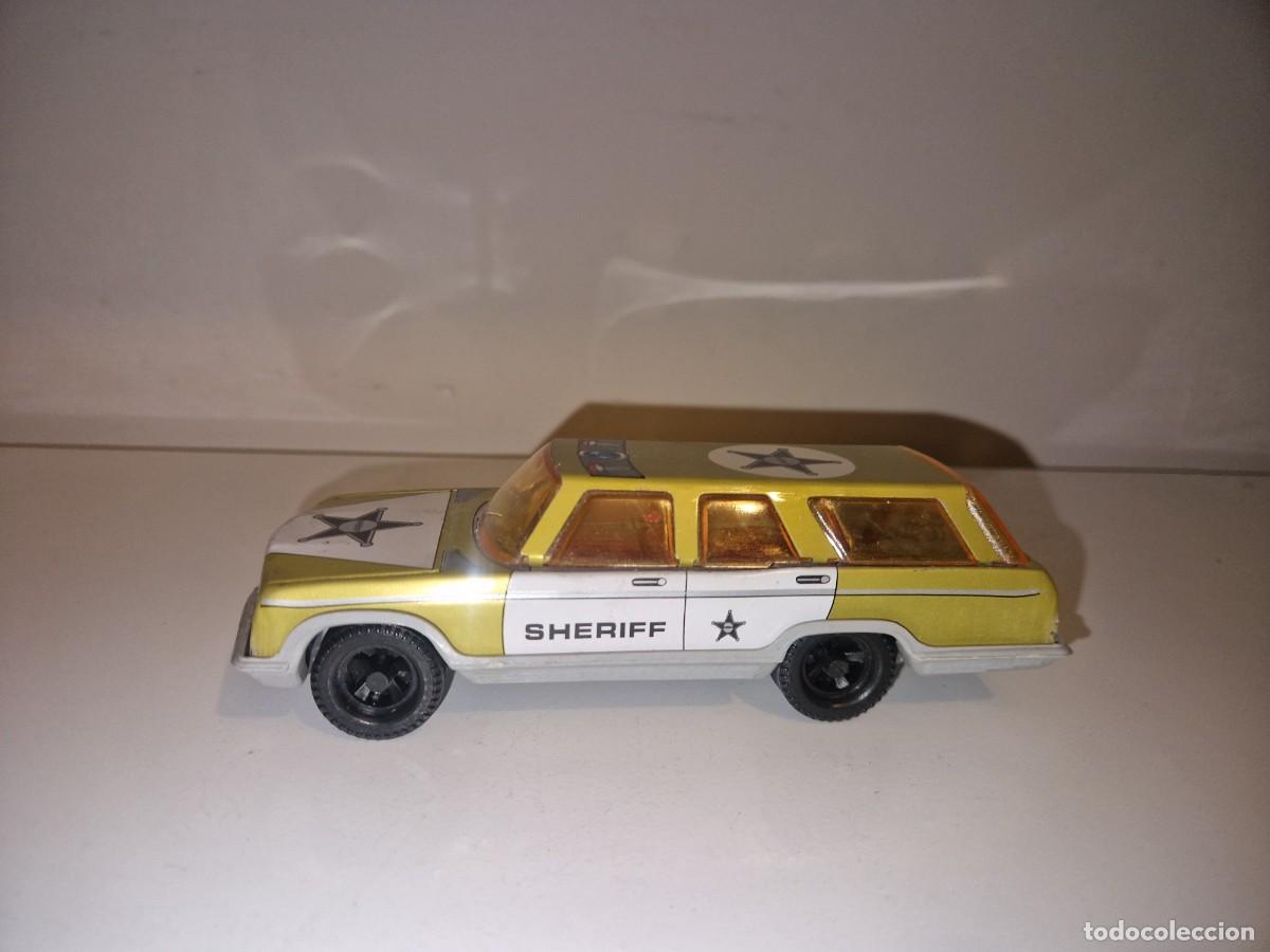 Juguetes antiguos: COCHE MERCEDES RANCHERA , SHERIFF