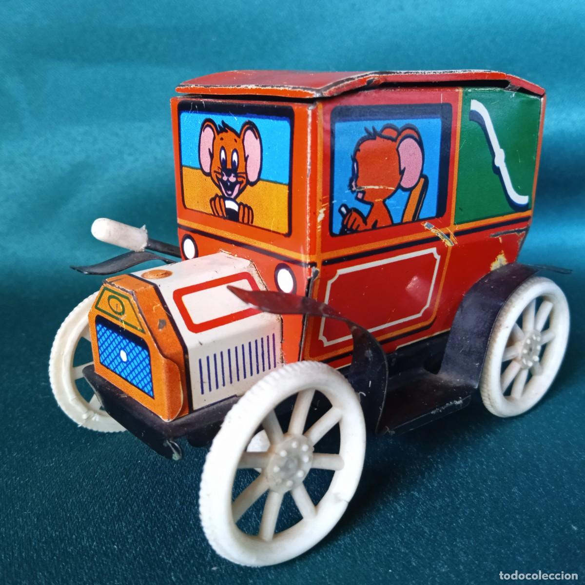 Juguetes antiguos: Coche TOM y JERRY, de PAYVA. - Foto 5