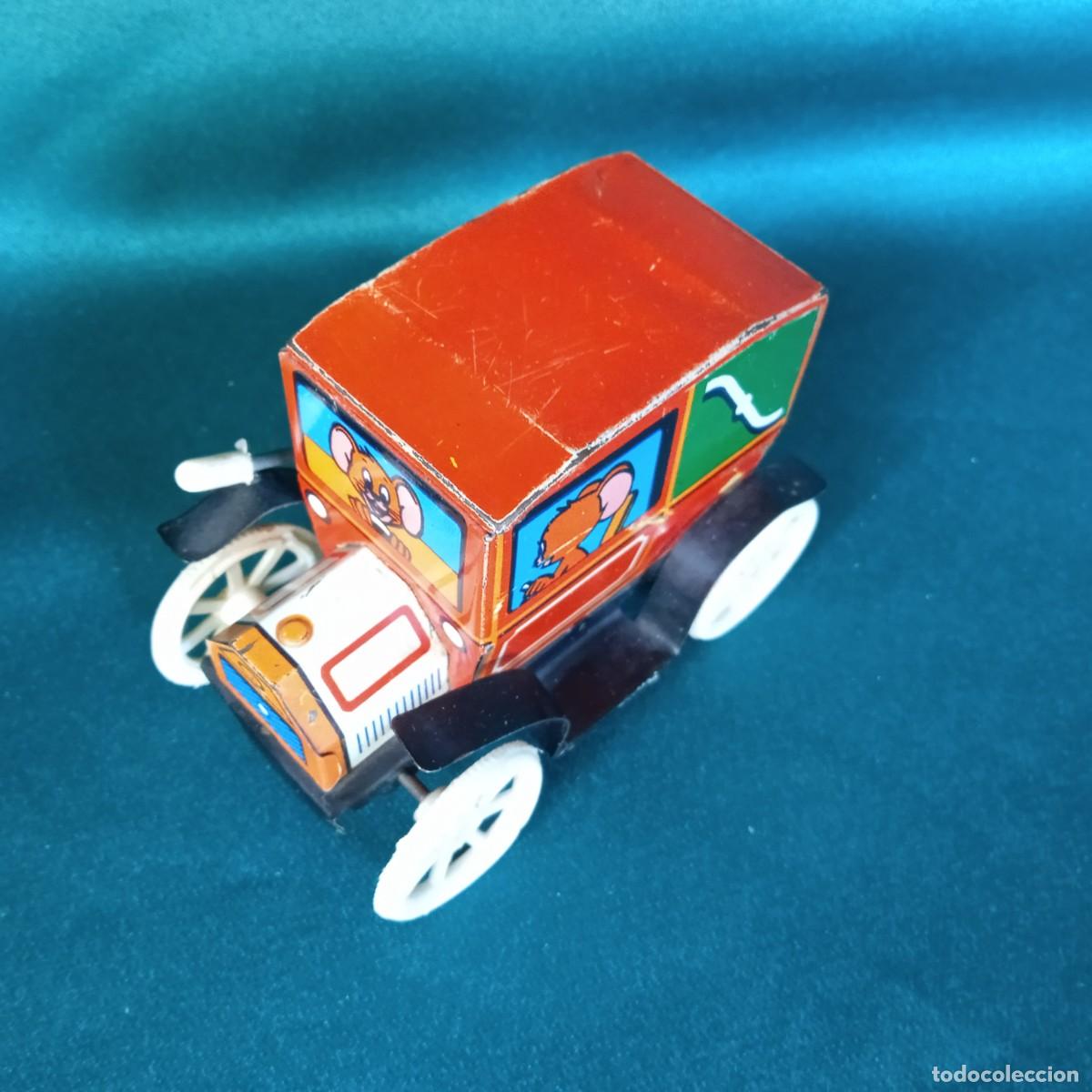 Juguetes antiguos: Coche TOM y JERRY, de PAYVA. - Foto 8