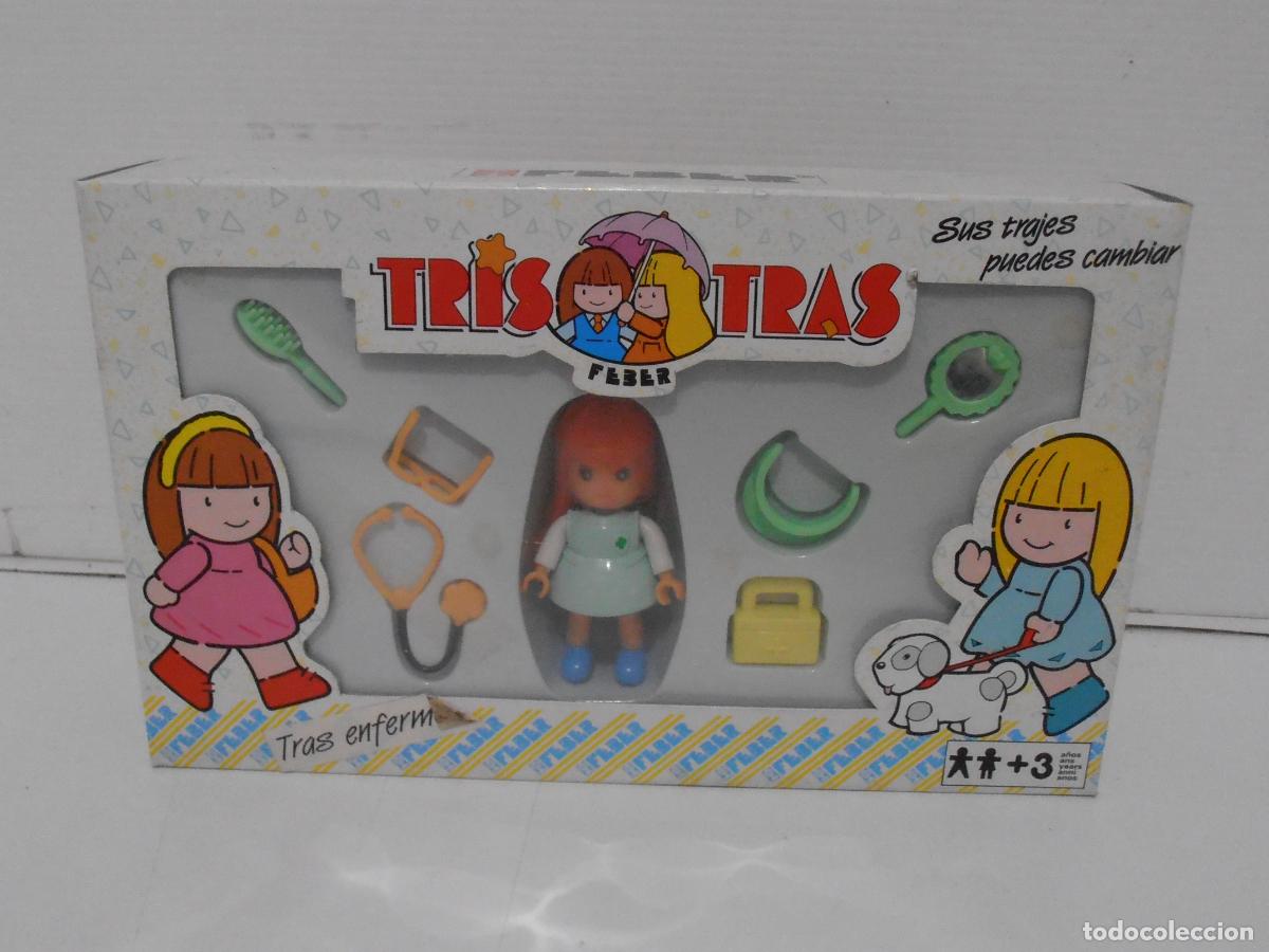 Juguetes antiguos: TRIS TRAS DE FEBER, TRAS ENFERMERA, NUEVO A ESTRENAR, ANTIGUA JUGUETERIA, A&Ntilde;OS 80