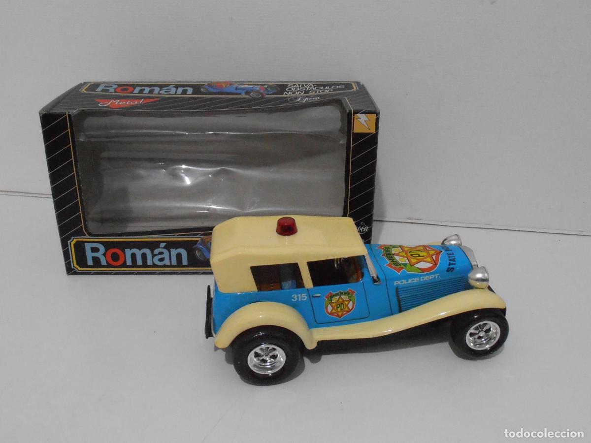 Juguetes antiguos: COCHE SALVA OBSTACULOS, ROMAN, NON STOP, CAJA ORGINAL, SERIE 300 EPOCA