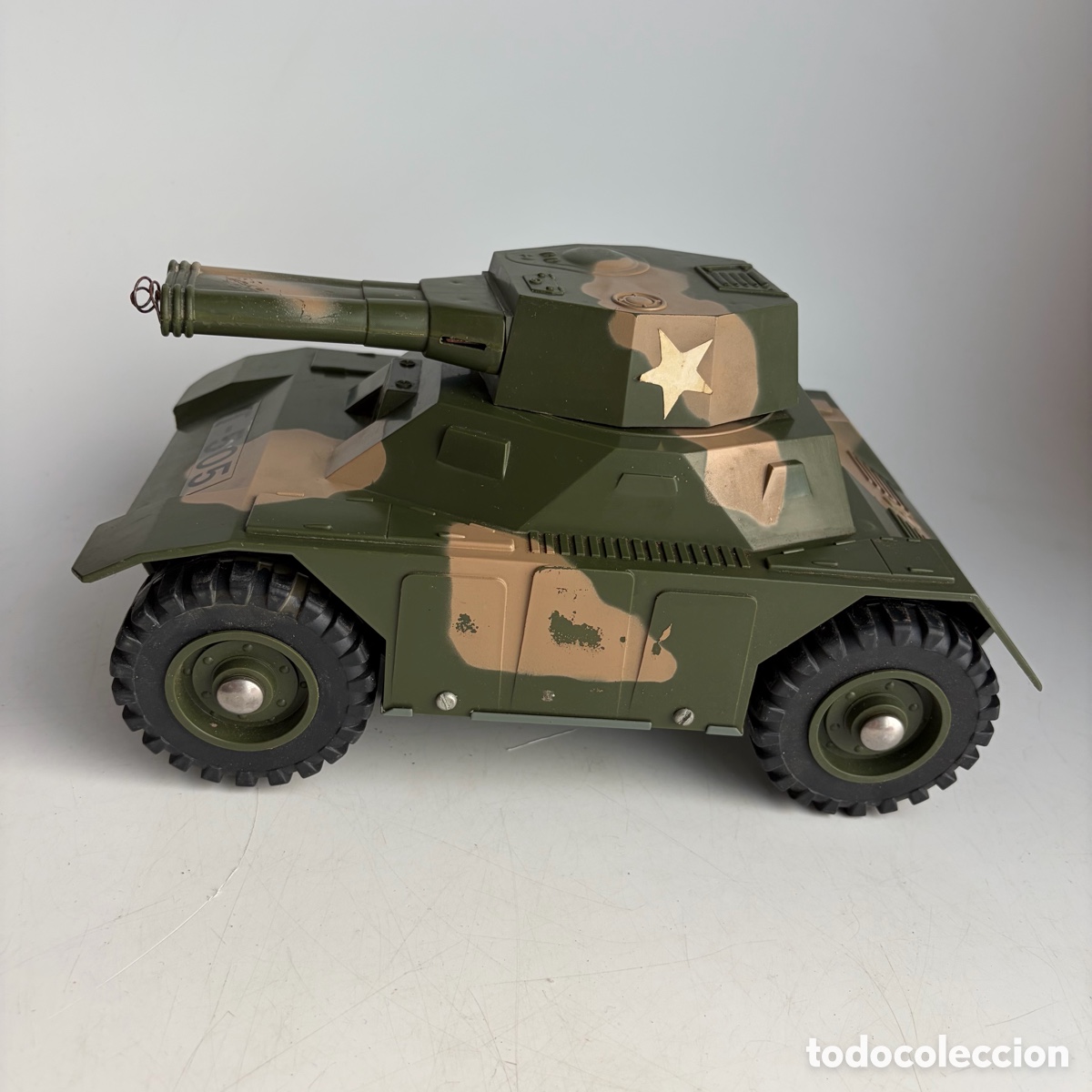 Juguetes antiguos: Tanque T-505 de la marca Clim - Foto 4