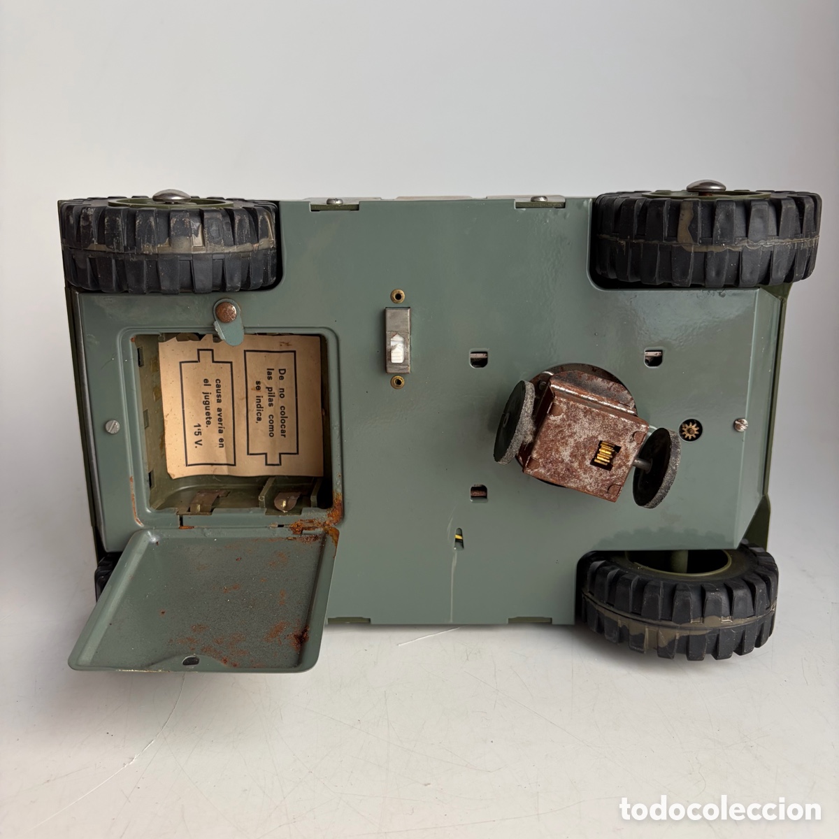 Juguetes antiguos: Tanque T-505 de la marca Clim - Foto 7