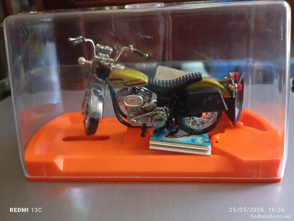 Juguetes antiguos: MOTO GUILOY HARLEY DAVIDSON AMF REF 111 - Foto 2