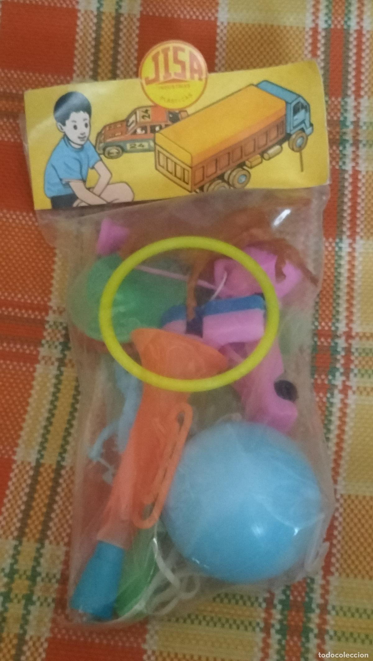 Juguetes antiguos: bolsa de juguetes jisa - Foto 1