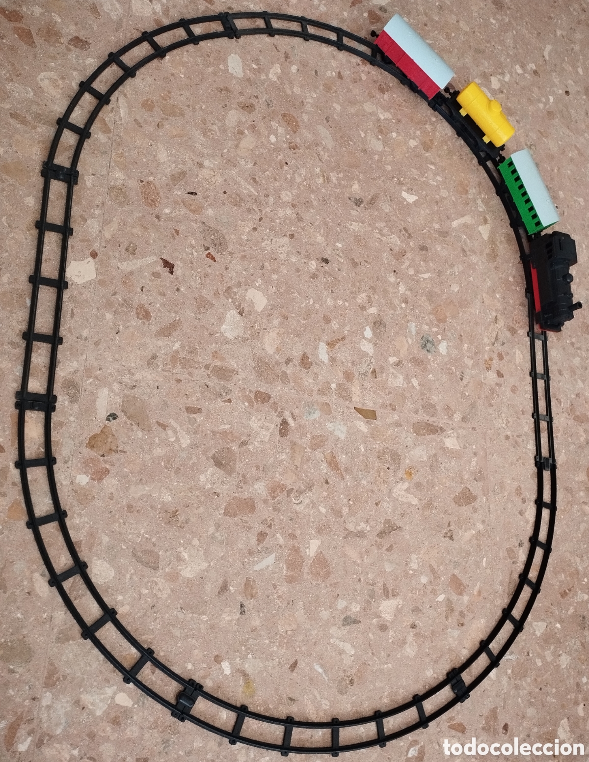 Juguetes antiguos: Dos Trenes Mec&aacute;nicos Geyper. - Foto 10