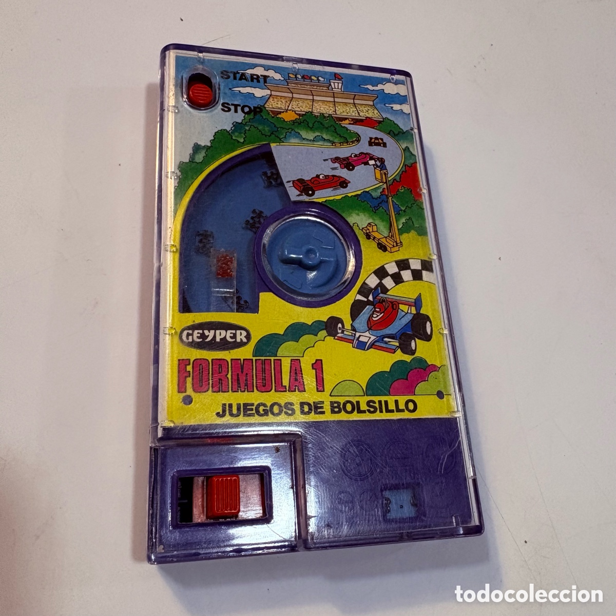 Juguetes antiguos: JUEGOS DE BOLSILLO GEYPER JUEGO FORMULA 1