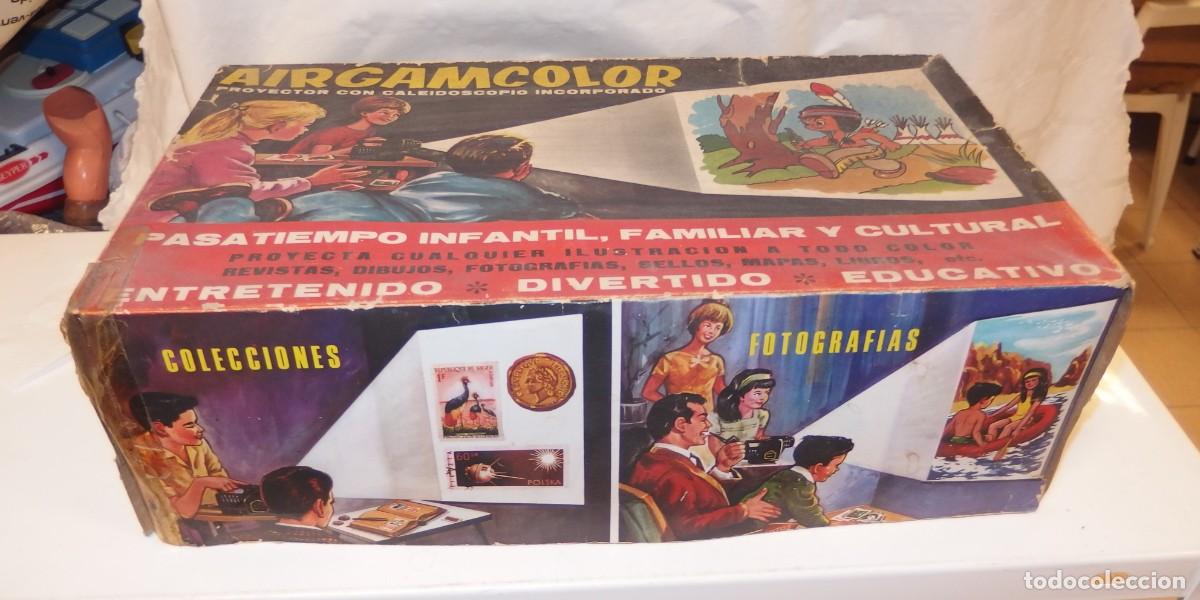 Juguetes antiguos: PROYECTOR AIRGAMCOLOR,CON CAJA ORIGINAL