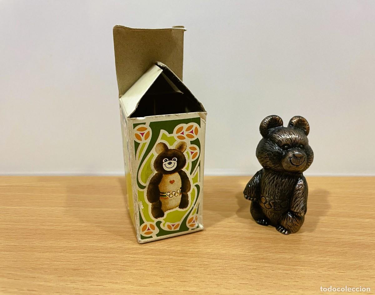Juguetes antiguos: SACAPUNTAS PLAYME REF. 912 CON CAJA - OSITO MISHA, MASCOTA JJ.OO MOSC&Uacute; 1980