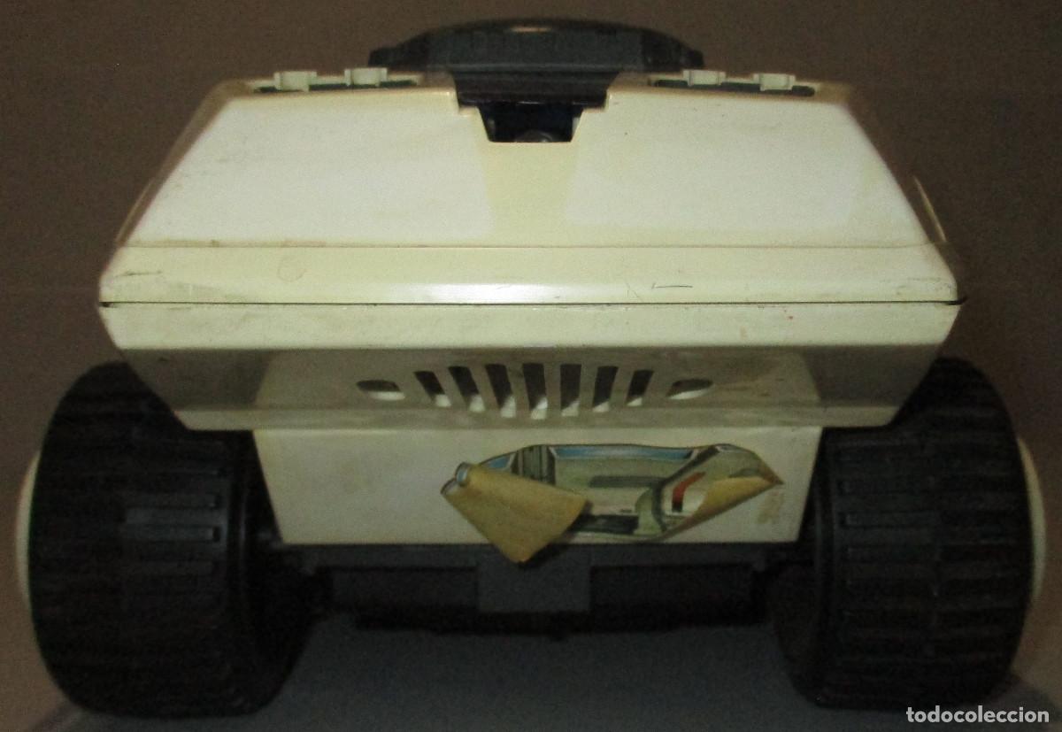Juguetes antiguos: veh&iacute;culo programable BIGTRAK + remolque TRANSPORT, de MB - Foto 6