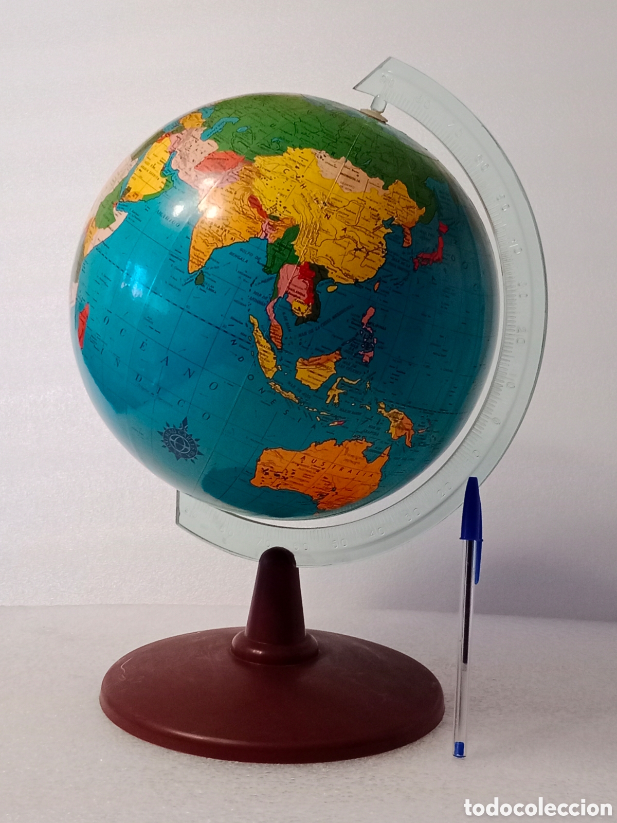 Juguetes antiguos: Globo terr&aacute;queo dalmau carles pla a&ntilde;os 80