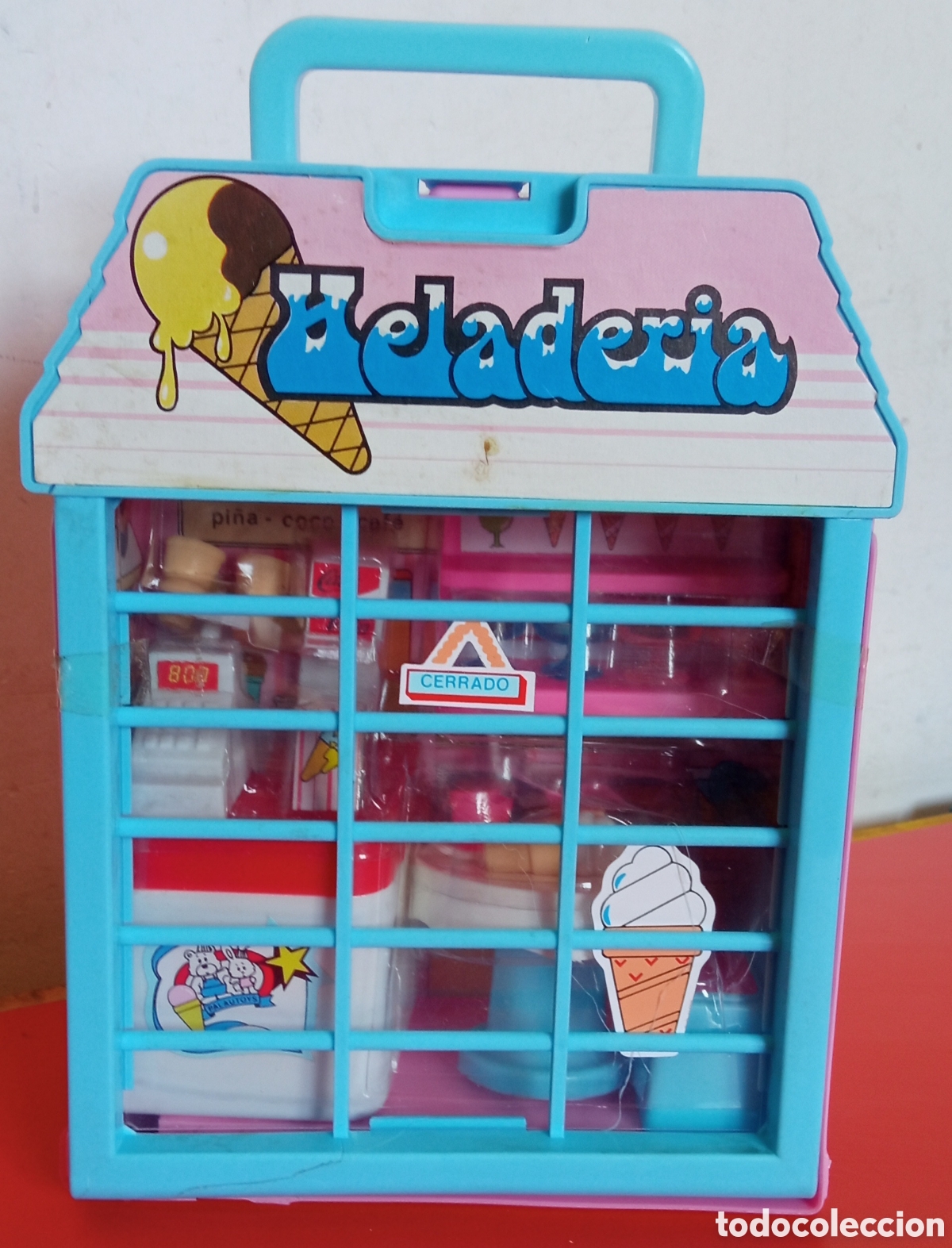Juguetes antiguos: HELADER&Iacute;A CASITA MALET&Iacute;N.NACIONAL 80'S.SIN USO.CON FALLO.