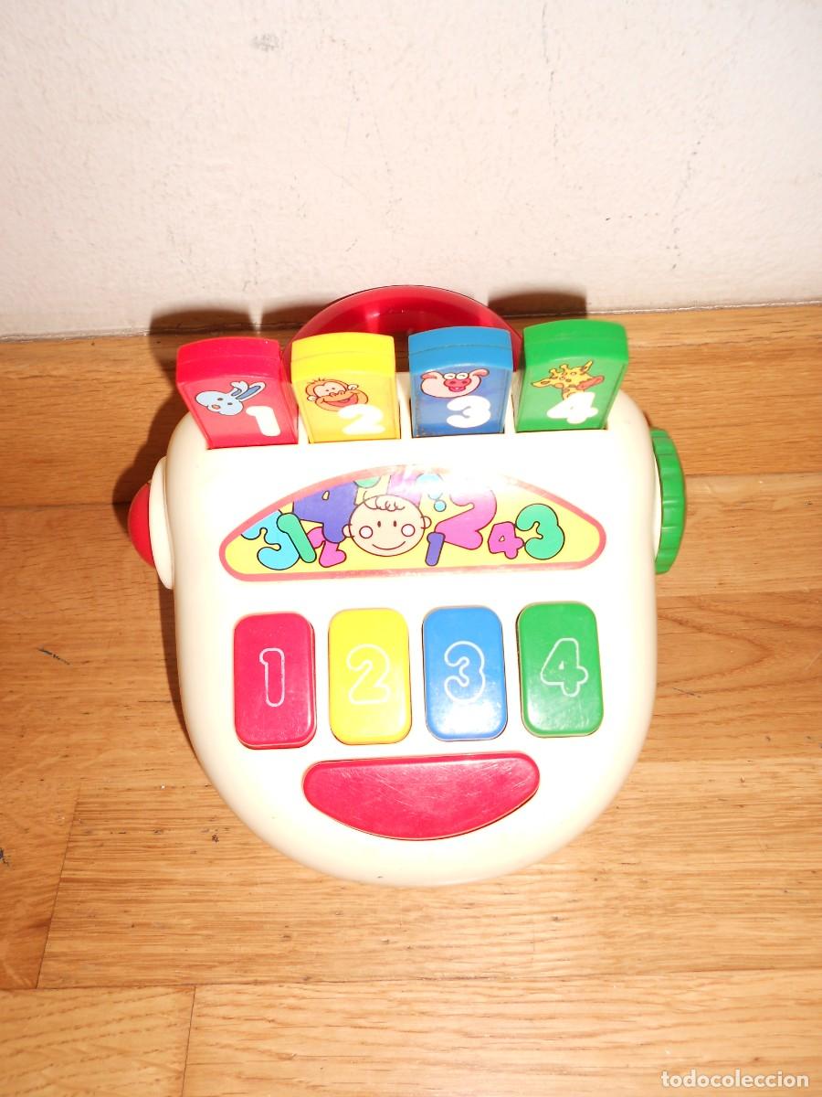 Juguetes antiguos: CAJA REGISTRADORA MUSICAL para BEBES - DISPONGO de mas JUGUETES - 1&euro;y+