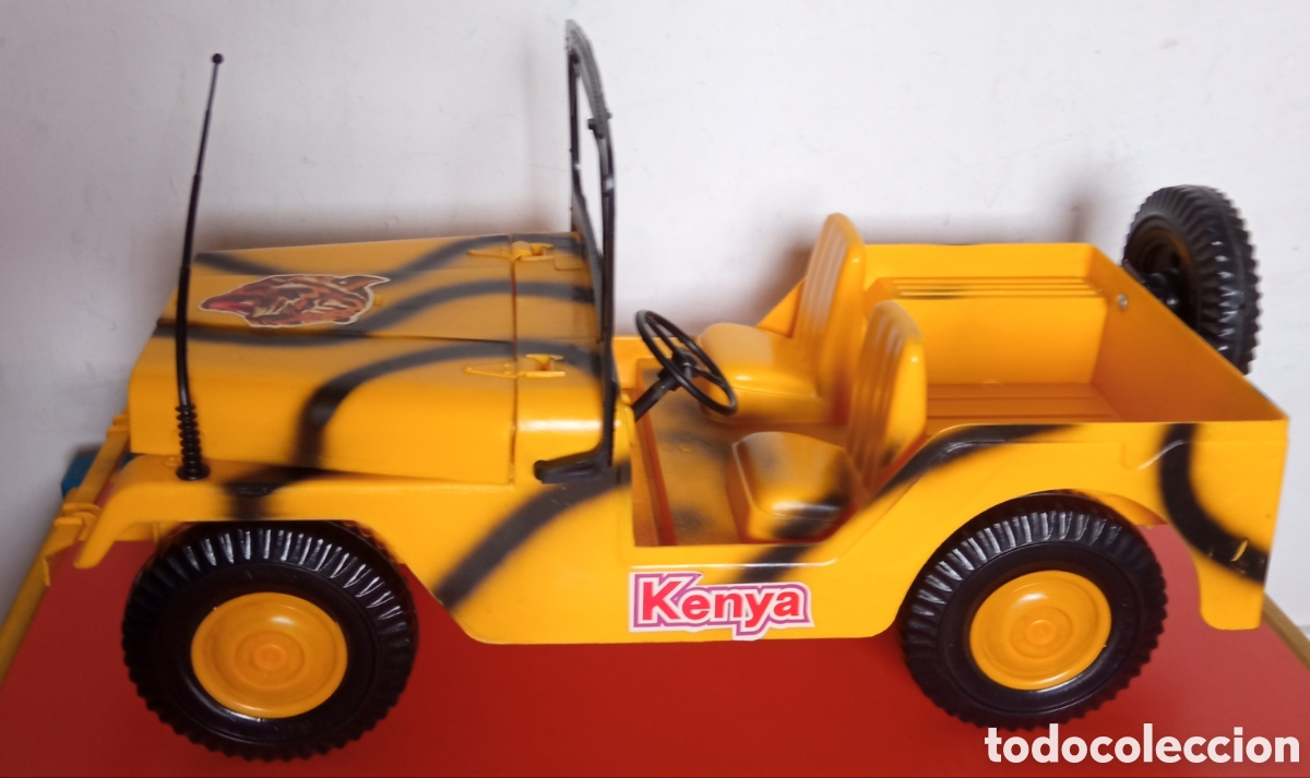 Juguetes antiguos: JEEP SAFARI KENYA (TAMA&Ntilde;O GEYPERMAN).MOLT&Oacute; 80'S.NUEVO.