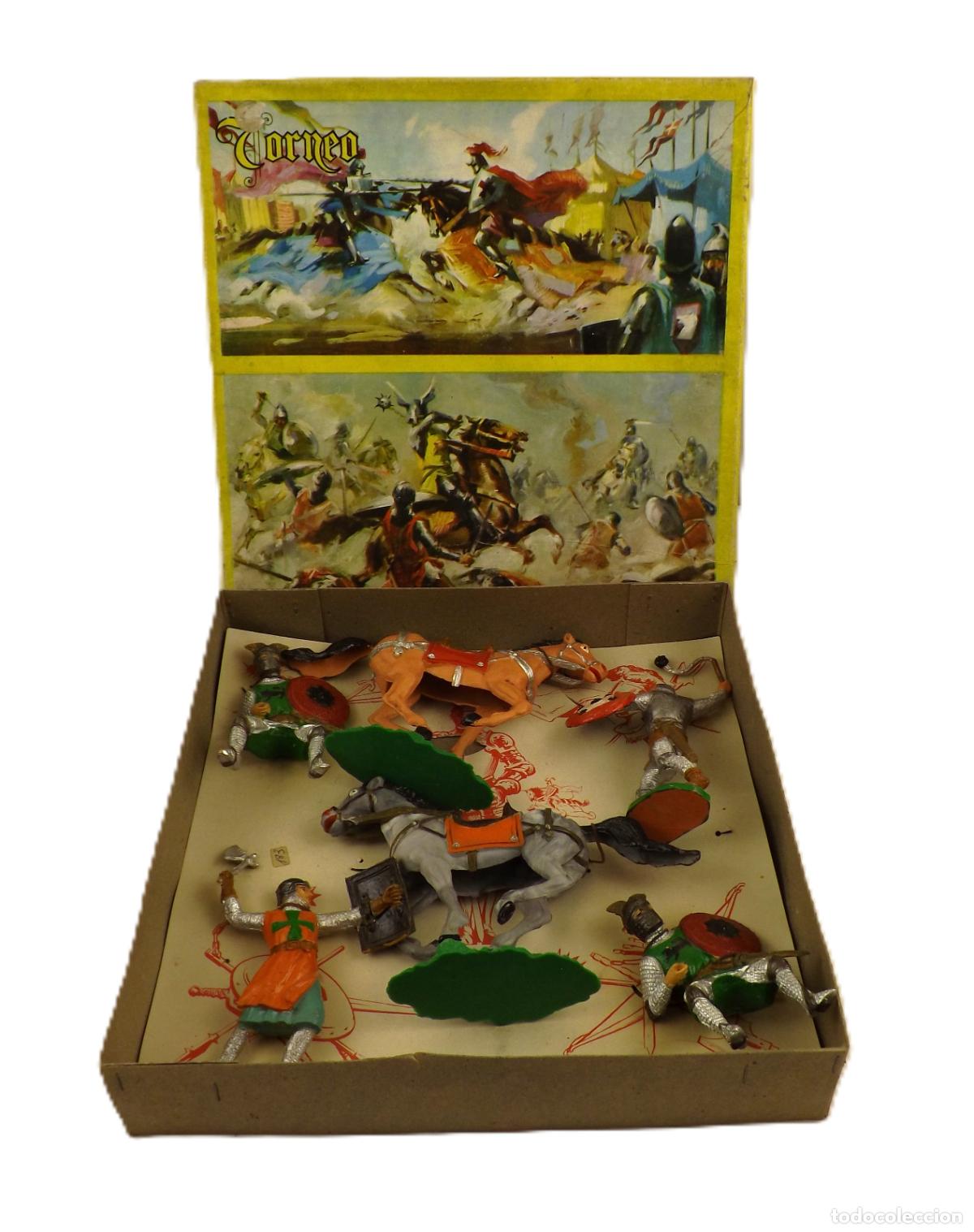 Juguetes antiguos: Comansi caja Torneo (a&ntilde;o 1967)