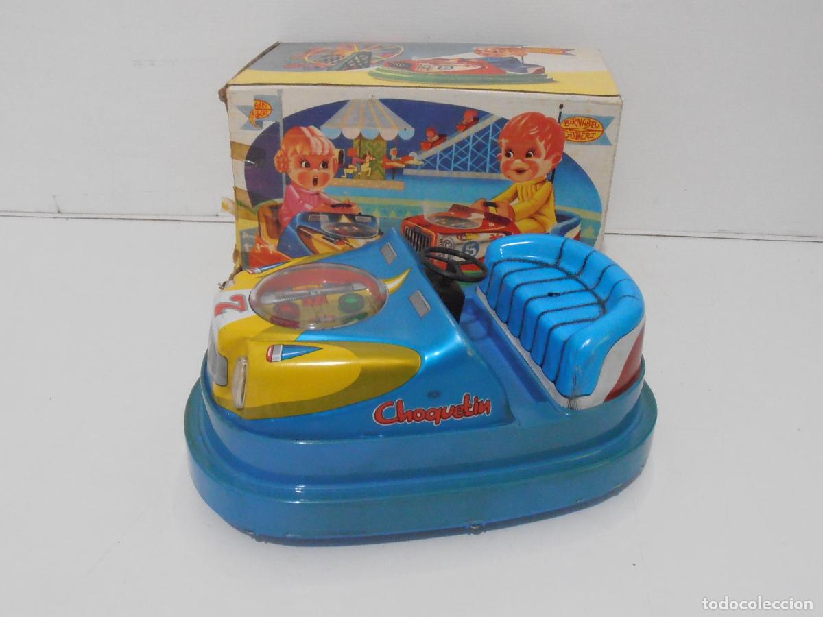Juguetes antiguos: COCHE CHOQUETIN BERNABEU GISBERT, REF 611, CAJA ORIGINAL, MADE IN SPAIN
