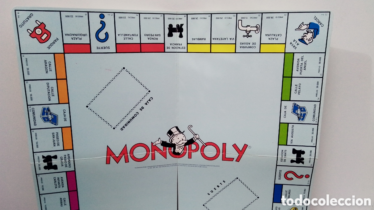 Juguetes antiguos: MONOPOLY VERSION BORRAS, TEMATICA &rdquo;BARCELONA  - Foto 4
