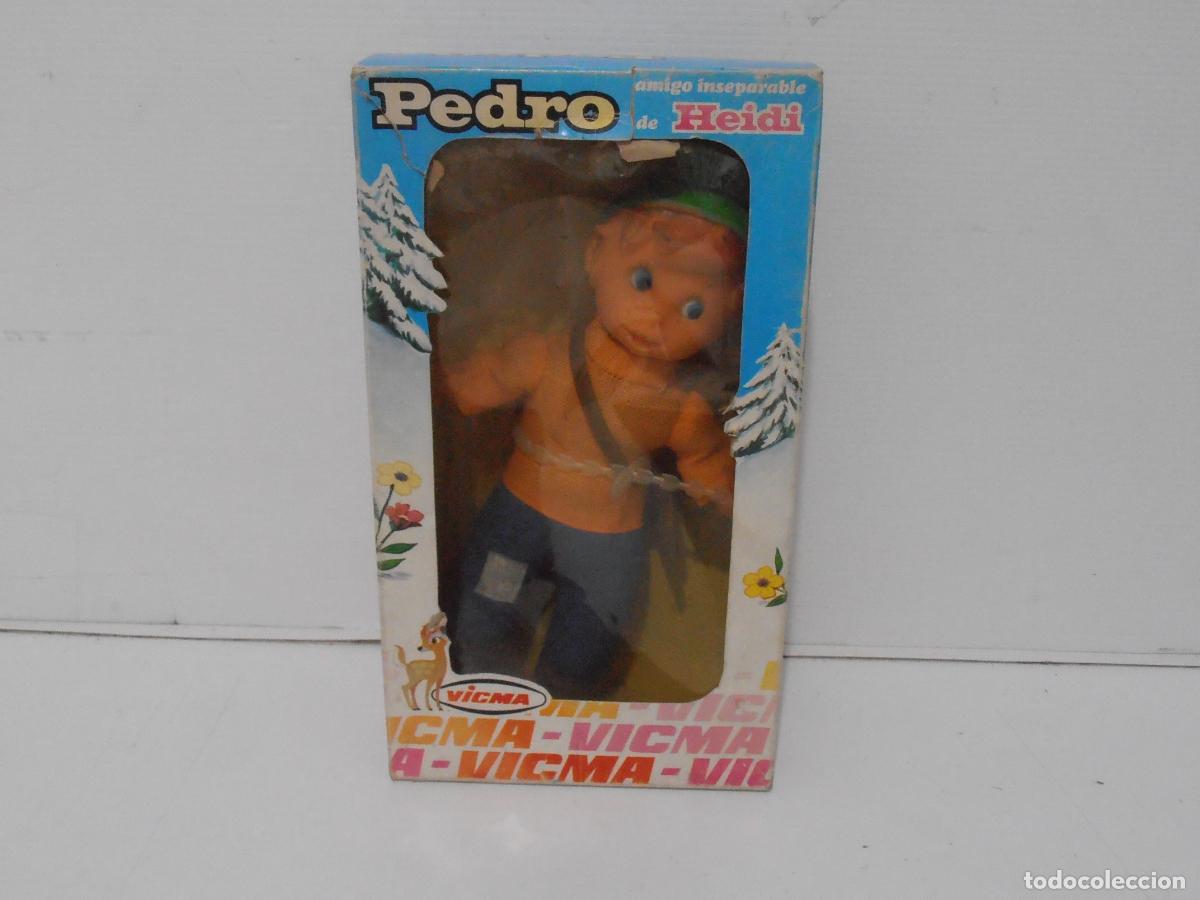 Juguetes antiguos: PEDRO AMIGO DE HEIDI, VICMA CAJA ORIGINAL, 1976 FABRICADO EN ESPA&Ntilde;A