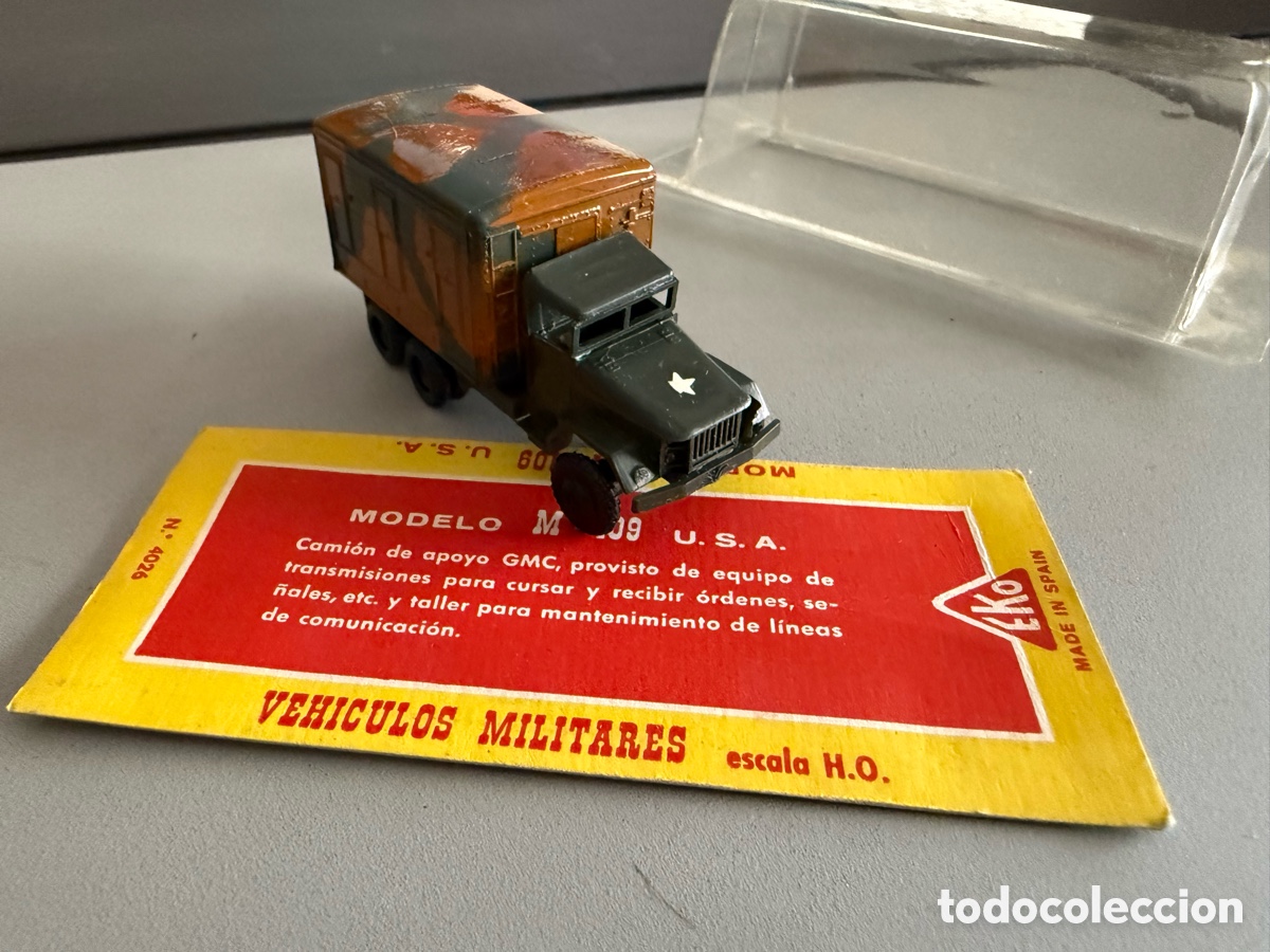 Juguetes antiguos: EKO. Veh&iacute;culos Militares. Modelo M-109 USA. N 4026