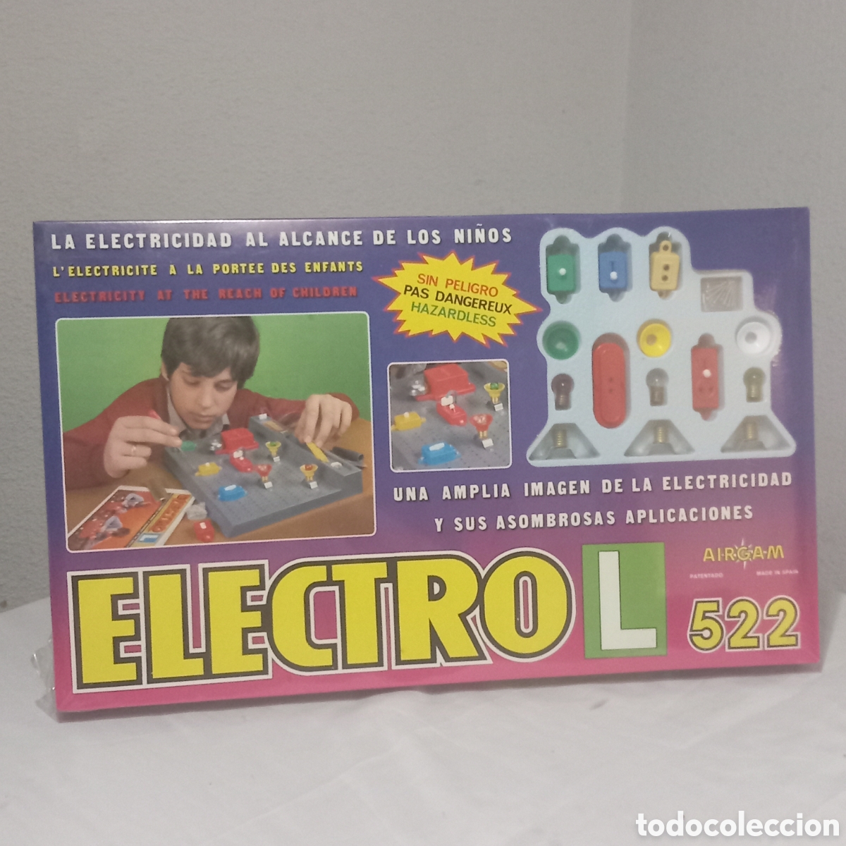 Juguetes antiguos: ANTIGUO JURGO/ELECTRO L 522(juguetes AIRGAM spain)COMO NUEVO PRECINTADO,COLECCIONISTA!!