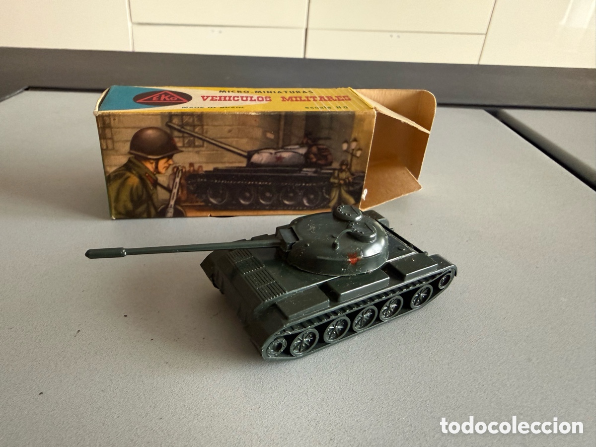 Juguetes antiguos: EKO. T-54. RUSIA ////