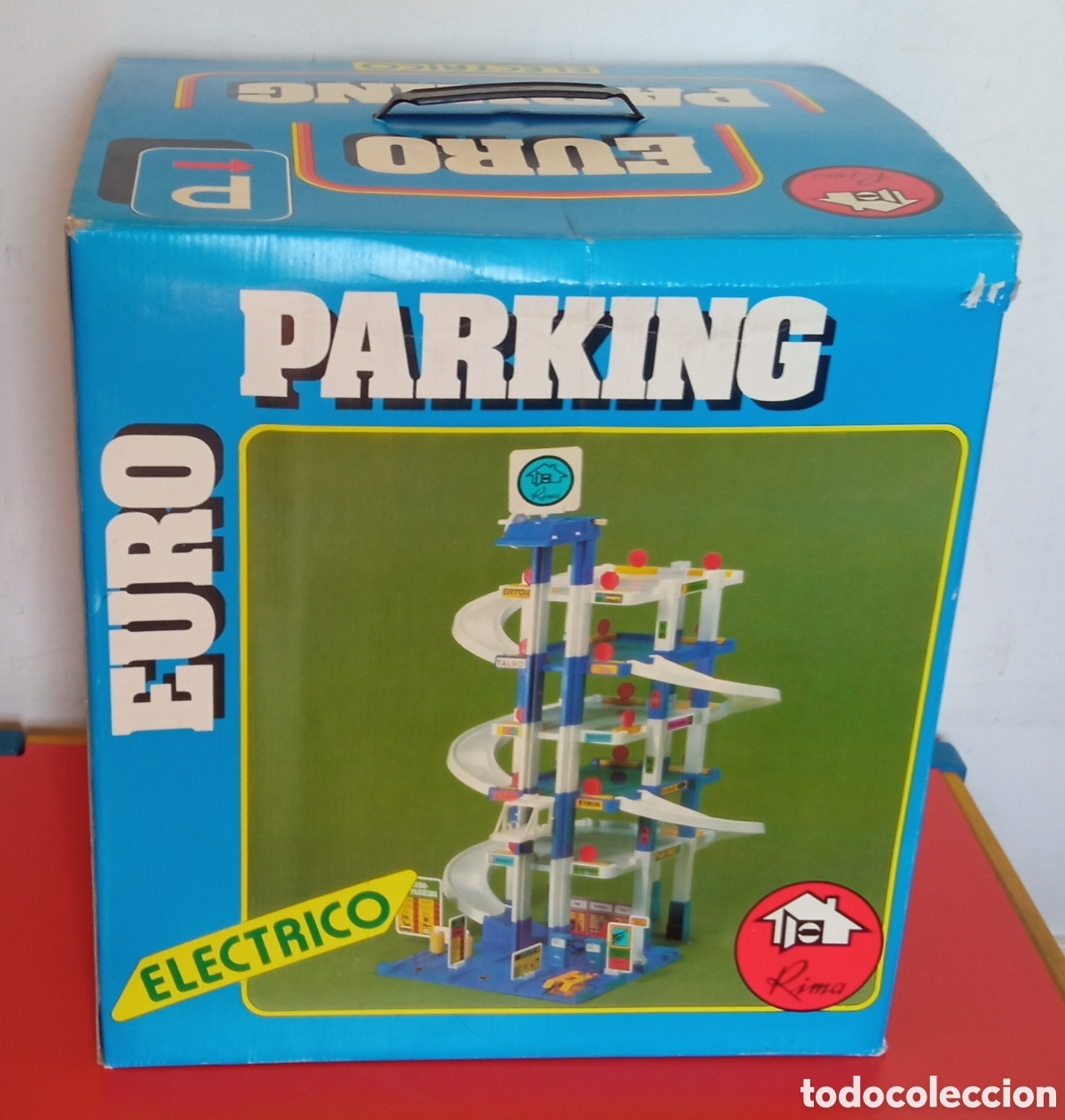 Juguetes antiguos: EURO PARKING 3 PISOS RIMA 80'S.SIN USO,EN CAJA.CON FALLO.