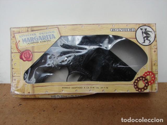Juguetes antiguos: REVOLVER O PISTOLA CA&Ntilde;&Oacute;N CORTO MARGARITA - GONHER
