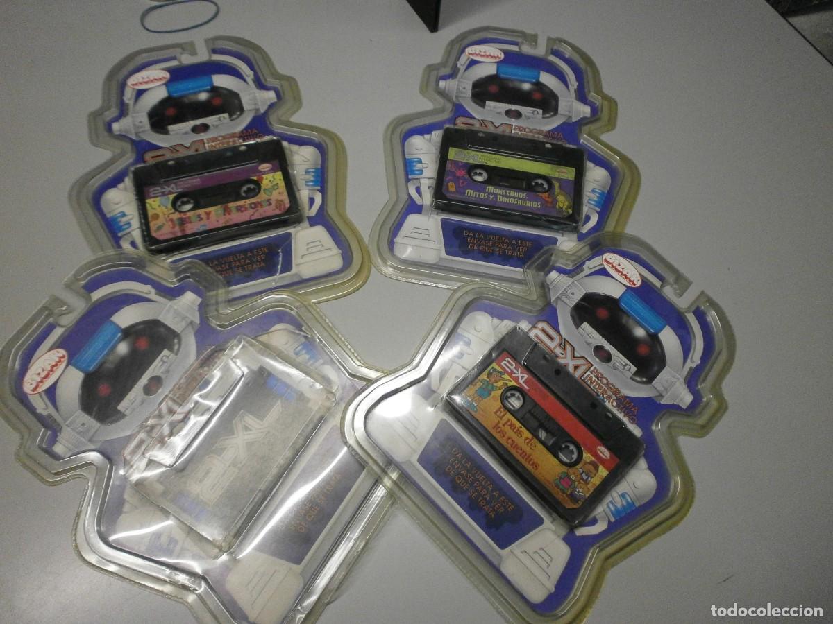 Jouets Anciens: lote de cintas para robot tiger 2-XL de bizak a&ntilde;o 1993 en blister