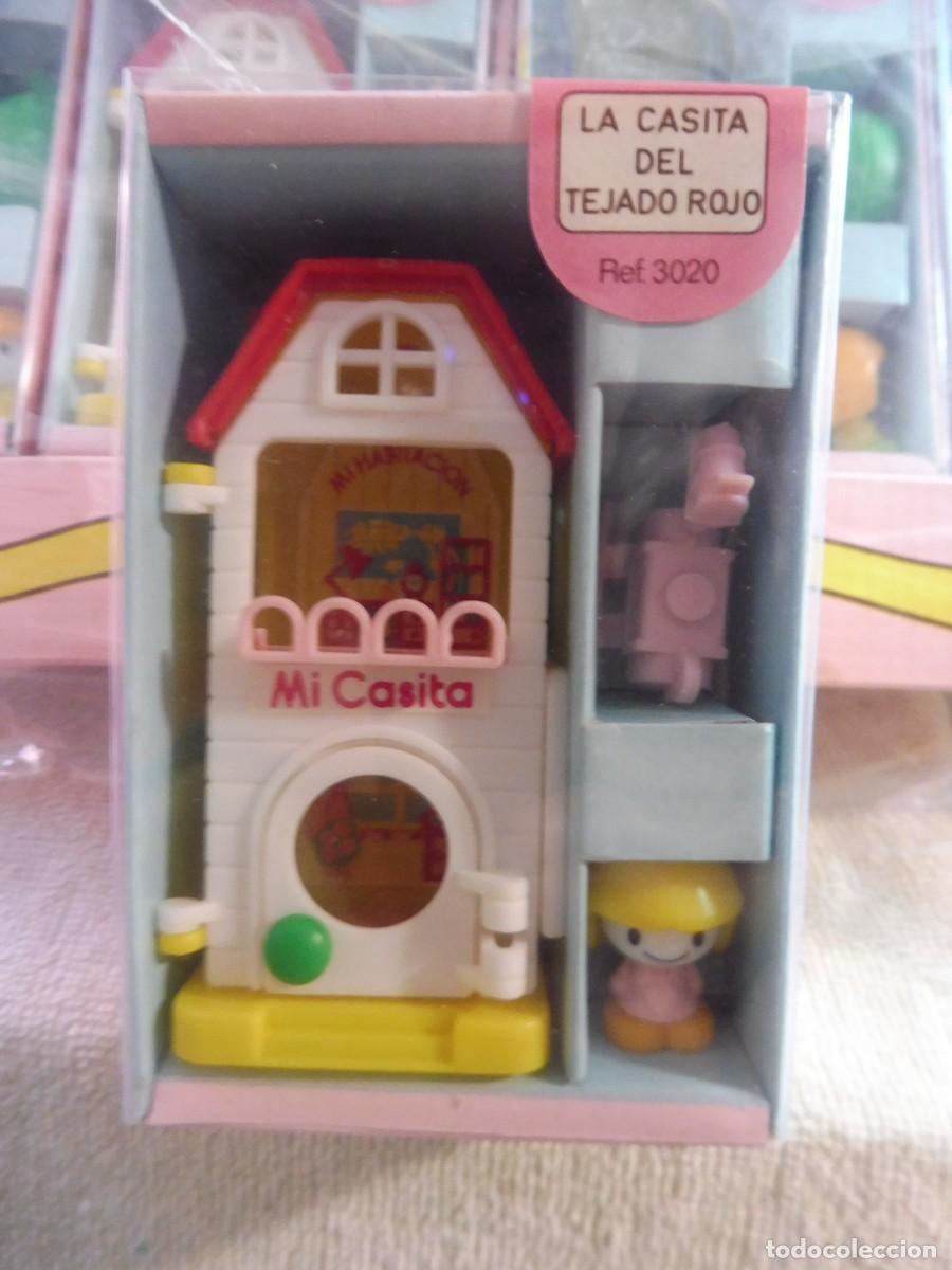 Juguetes antiguos: Las casitas de Geyper la casita del tejado rojo ref. 3020