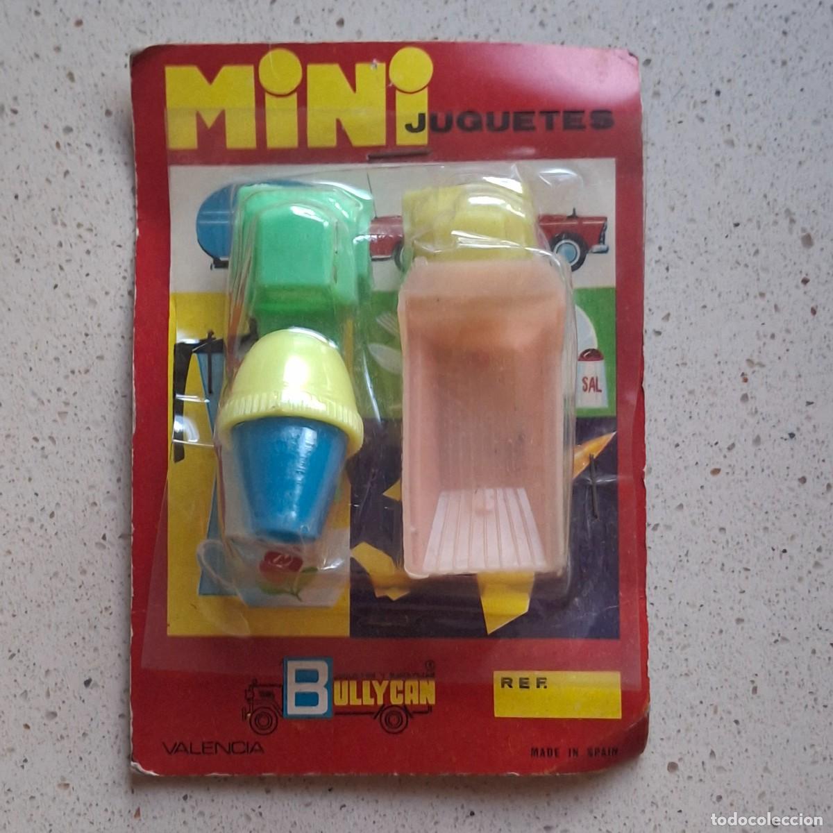 Juguetes antiguos: BULLYCAN VALENCIA MINI JUGUETES - BLISTER ANTIGUO TIPO KIOSKO A&Ntilde;OS 70 - CAMIONES CAMION