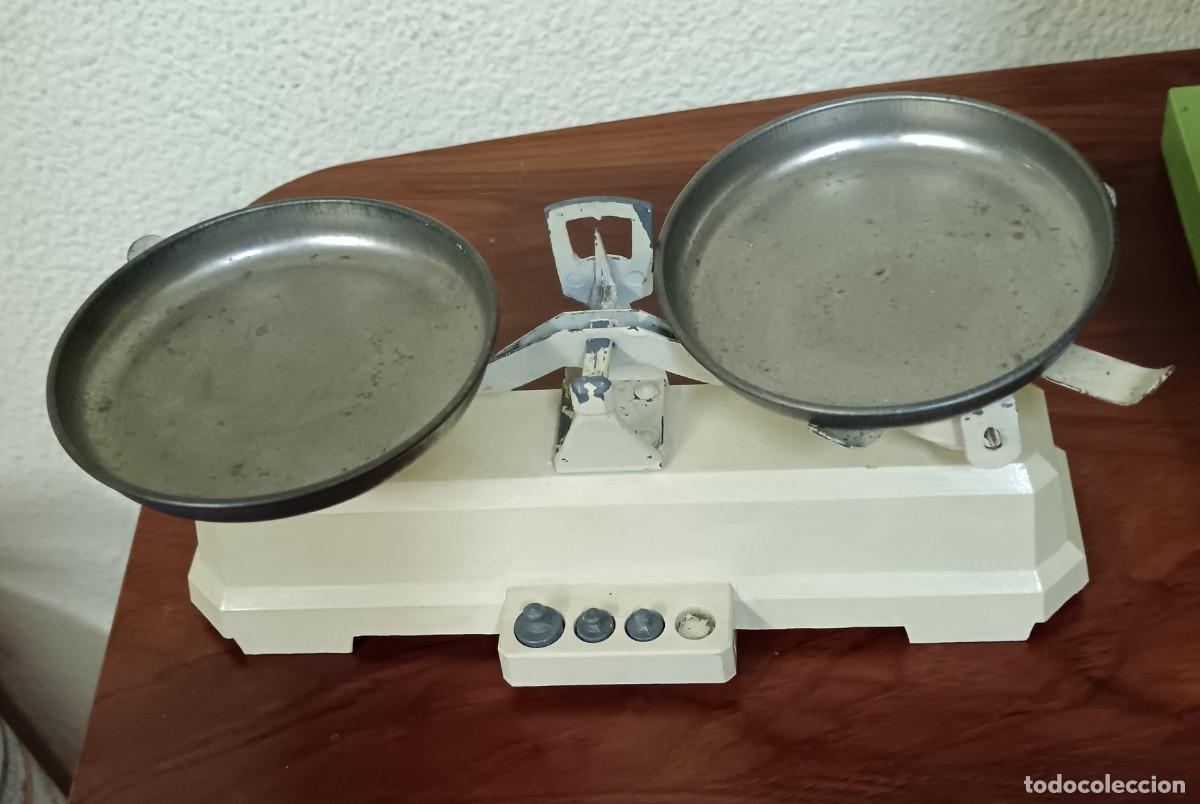 Juguetes antiguos: BALANZA INFANTIL MARCA &iquest;MOLT&Oacute;? A&Ntilde;OS 60 21 CM. LARGO