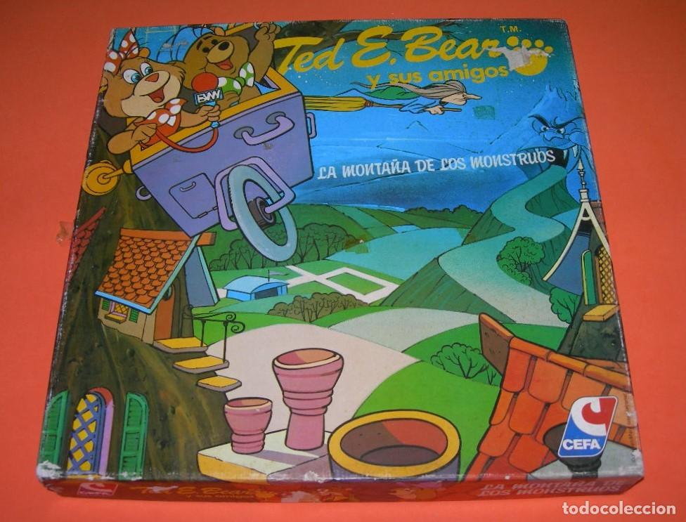 Juguetes antiguos: JUEGO DE MESA TED E. BEAR Y SUS AMIGOS - LA MONTA&Ntilde;A DE LOS MONSTRUOS - ORIGINAL CEFA A&Ntilde;OS 80 -