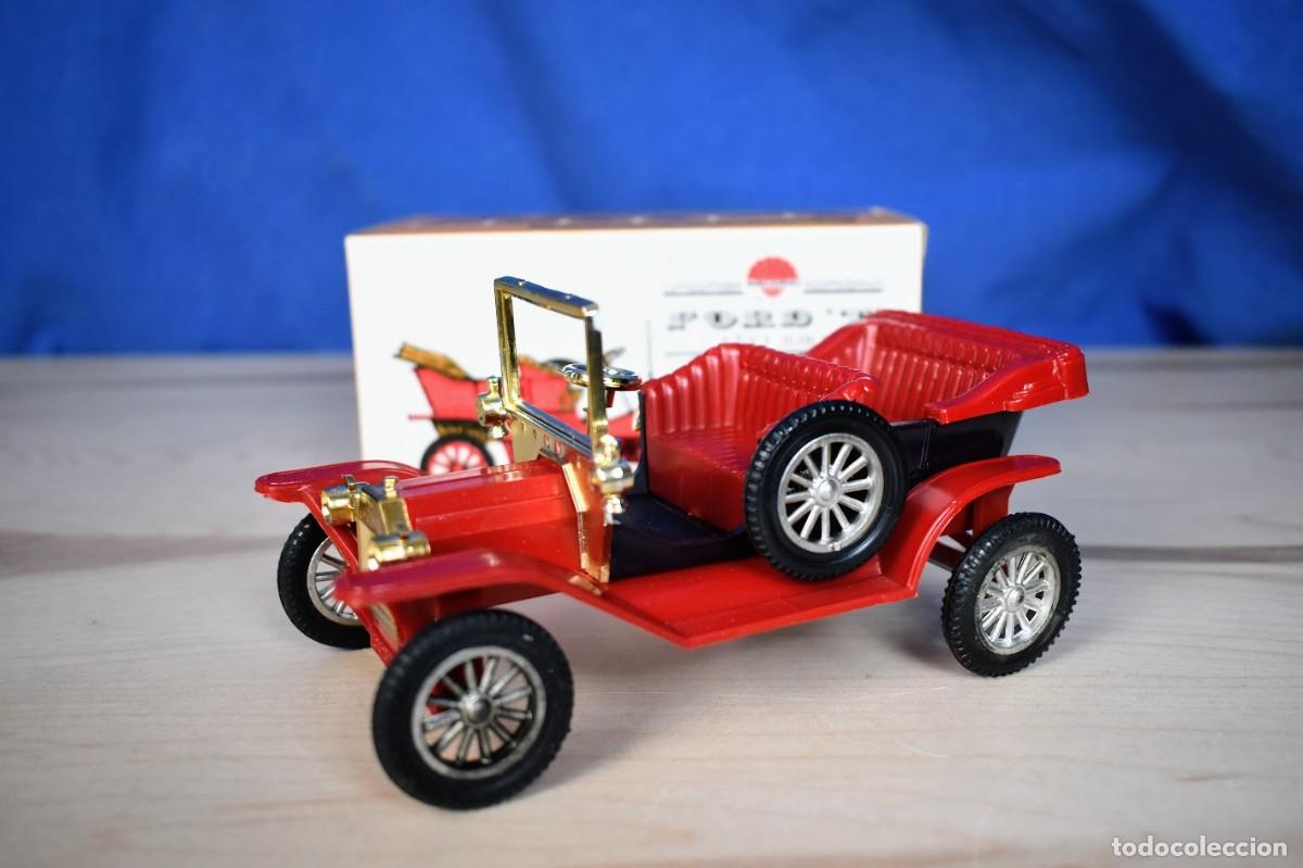 Juguetes antiguos: Coche Ford T 1910 Nacoral Nuevo en su caja a&ntilde;os 70