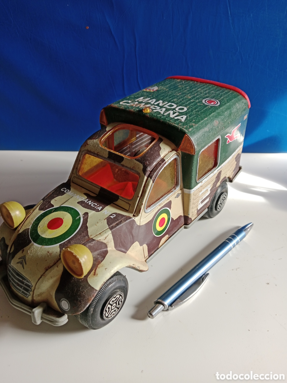 Juguetes antiguos: MANDO CAMPA&Ntilde;A CITRO&Euml;N - COMANDANCIA N&ordm; 2 - OBERTOYS - OBER TOYS - MADE IN SPAIN