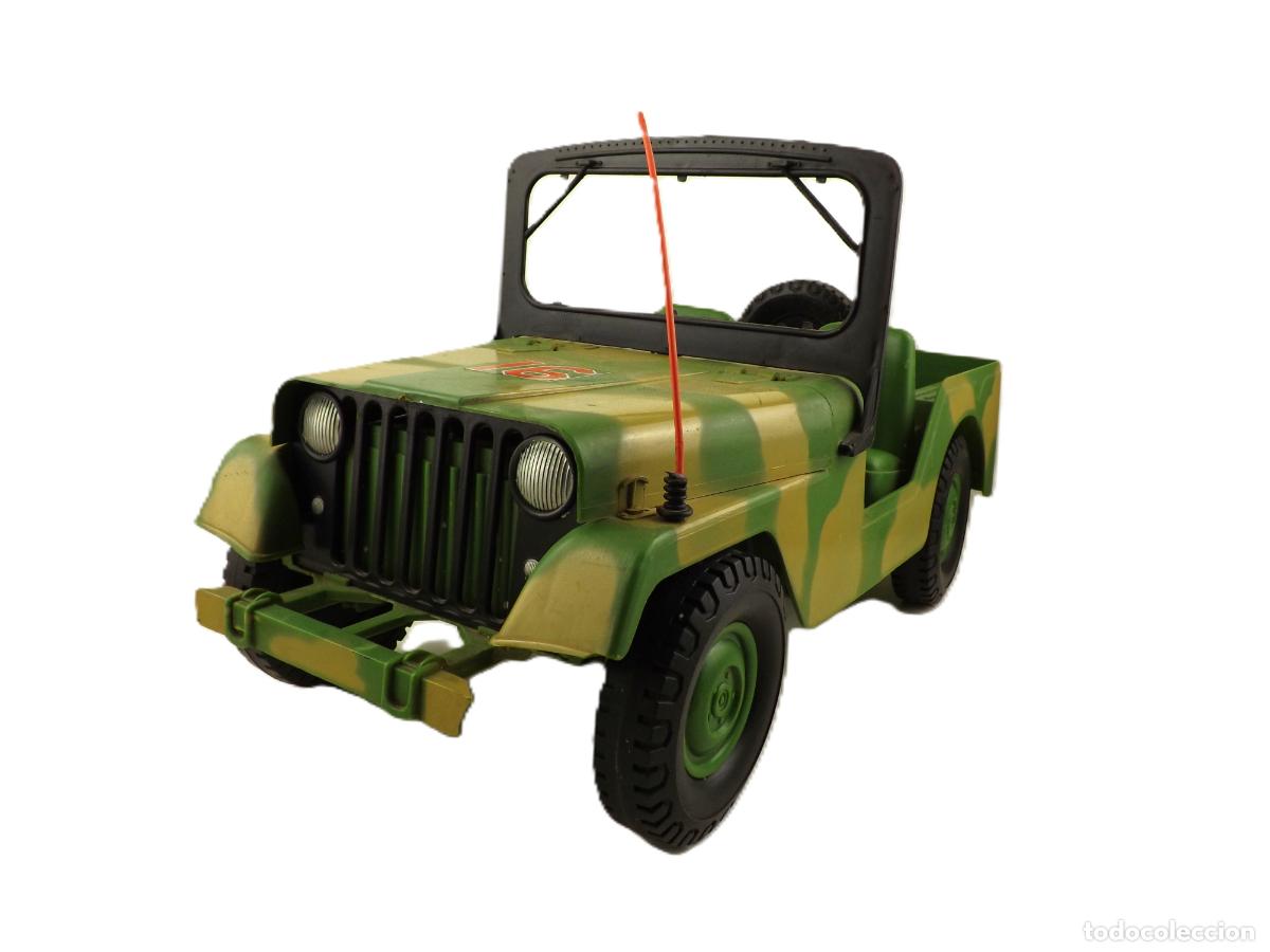 Juguetes antiguos: Molto Jeep Militar a&ntilde;os 80/90