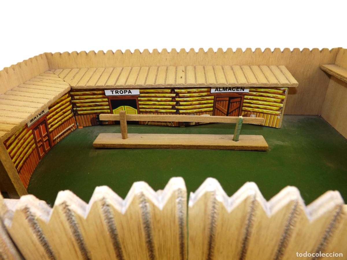 Juguetes antiguos: Comansi Fort Apache + Lote figuras de Comansi - Foto 5