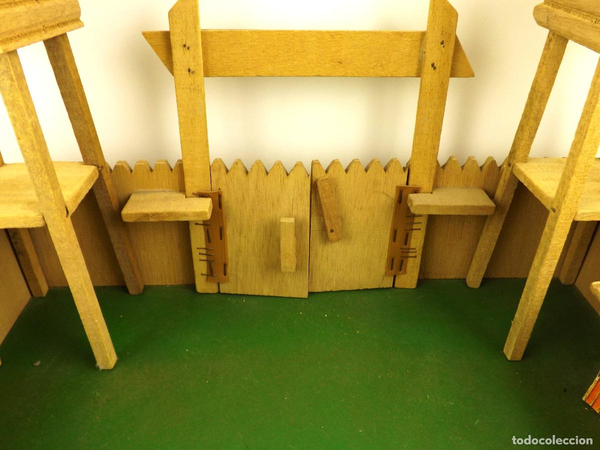 Juguetes antiguos: Comansi Fort Apache + Lote figuras de Comansi - Foto 9