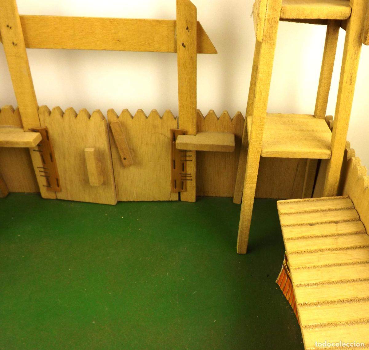 Juguetes antiguos: Comansi Fort Apache + Lote figuras de Comansi - Foto 10