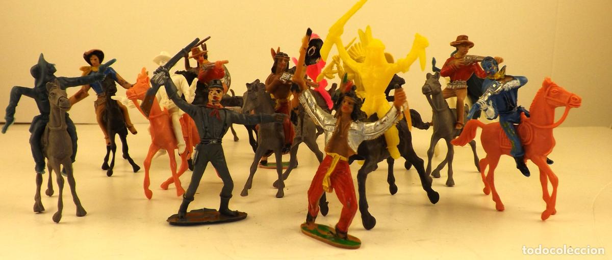 Juguetes antiguos: Comansi Fort Apache + Lote figuras de Comansi - Foto 15