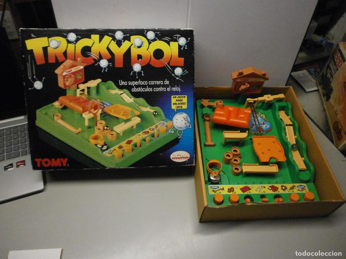 Brinquedos antigos: mitico trickybol tricky bol de tomy bizakref 7070 funciona
