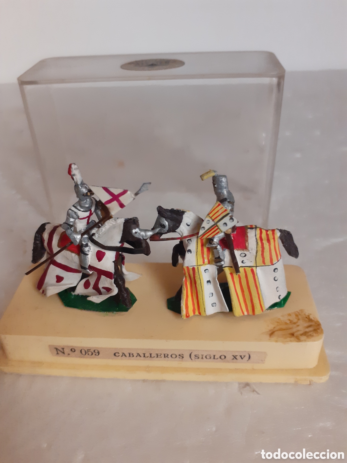 Juguetes antiguos: ALYMER REF 059 CABALLEROS MINIPLOMS EN CAJA ORIGINAL