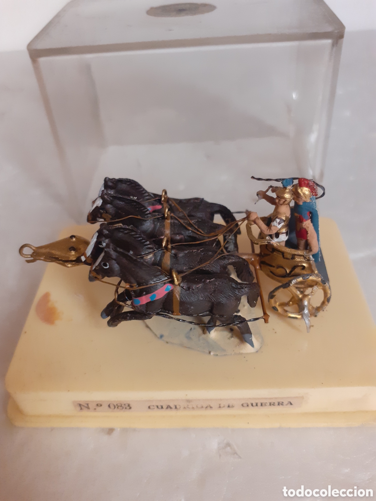 Jouets Anciens: ALYMER MINIPLOMS REF 083 CUADRIGA ROMANA EN CAJA ORIGINAL