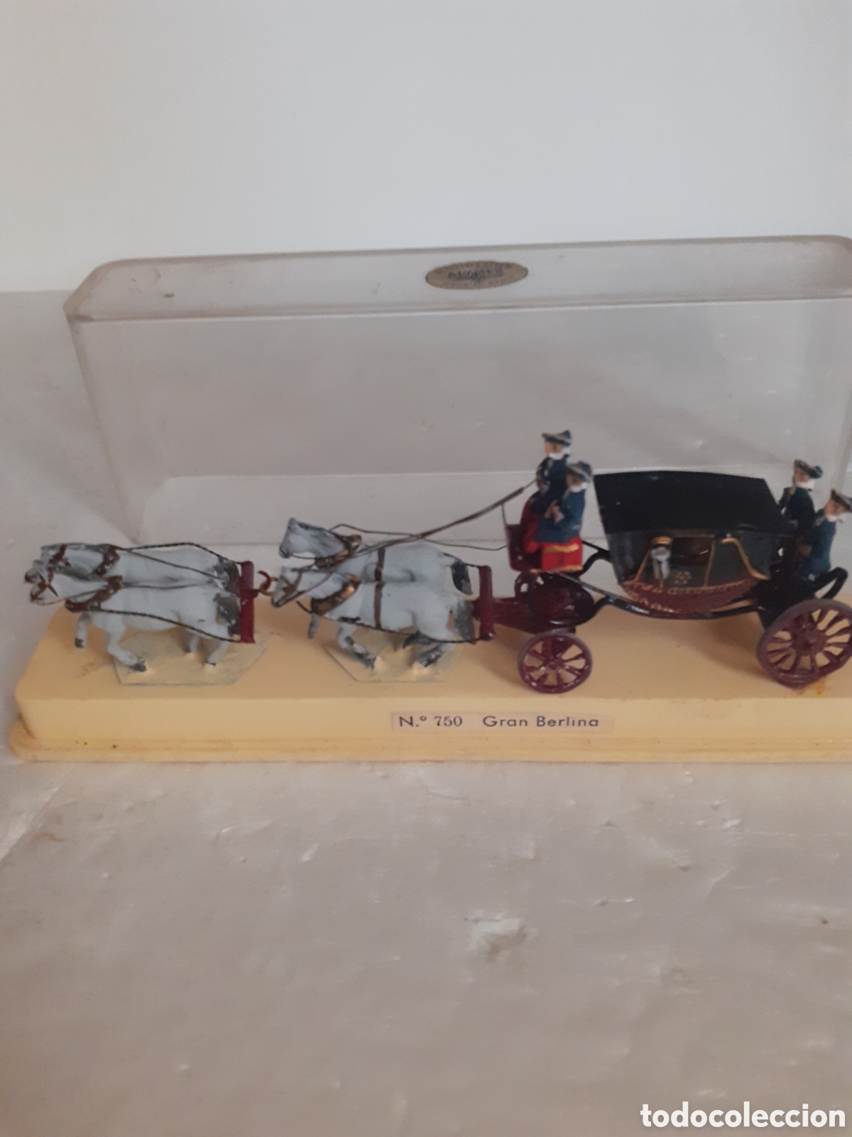 Juguetes antiguos: ALYMER MINIPLOMS CARRUAJE REF 750 GRAN BERLINA EN CAJA ORIGINAL