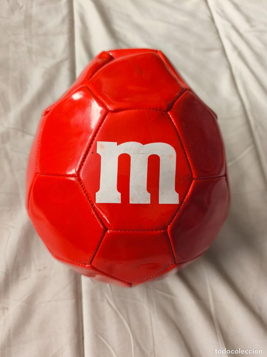 Jouets Anciens: M-Ball . M&M'S . A&ntilde;o 2010 . Bal&oacute;n grande rojo ovalado de coleccionista. 2010 . Bolahuete original