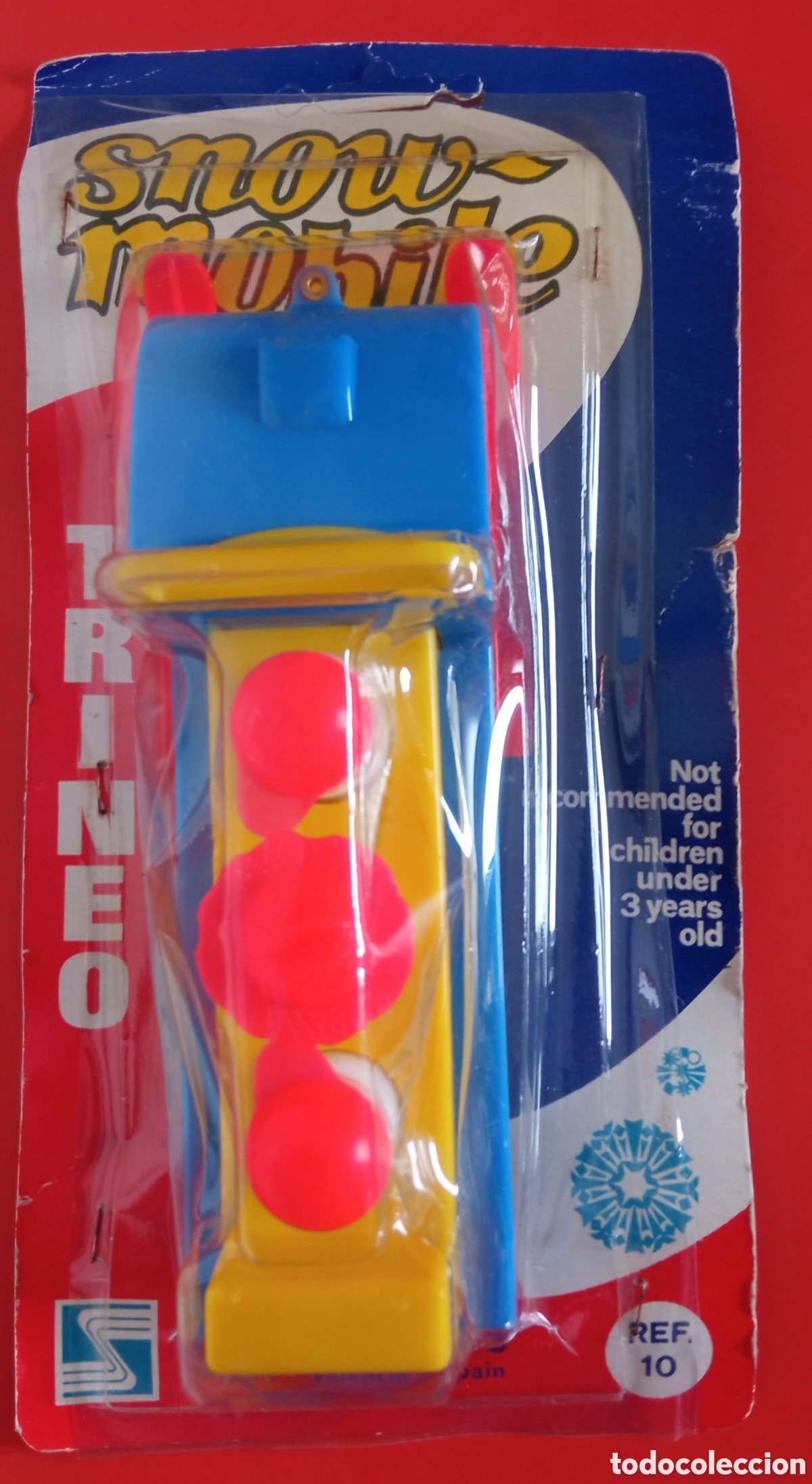 Juguetes antiguos: TRINEO RUEDAS.SHAMBERS 80'S SHAMBER'S BLISTER SIN ABRIR.